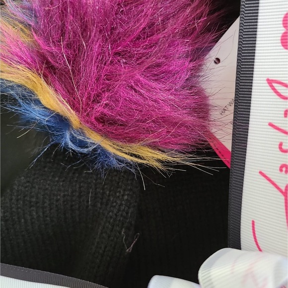 Betsey Johnson Black Hat And Floral Card Case Wallet Gift Box Set NWT - Picture 6 of 10